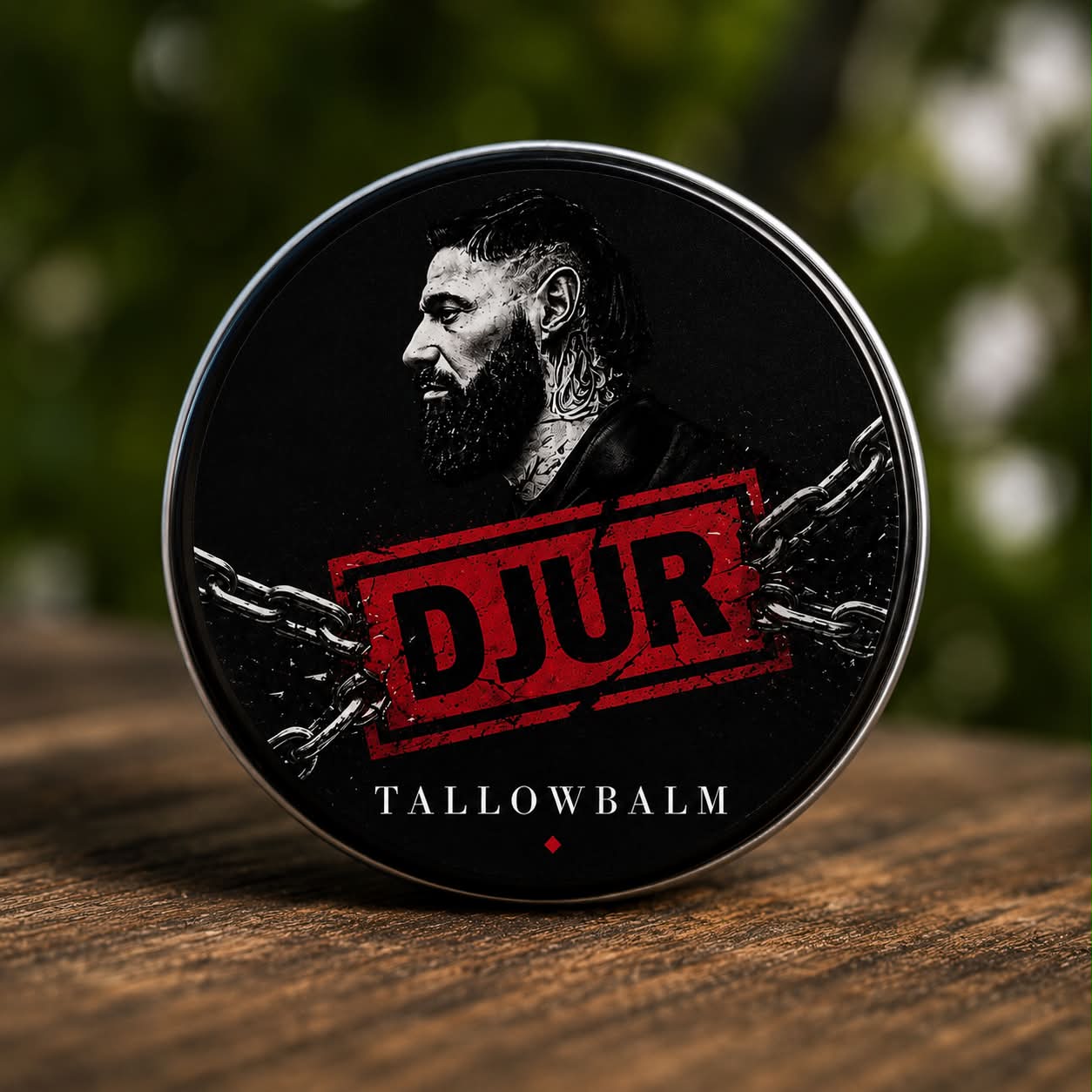 Pure handmade tallowbalm for beard, face & body